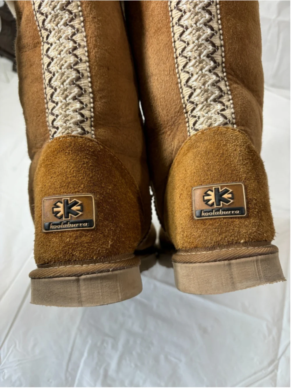 Ugg classic tall Tan Suede Leather Boots Size 6